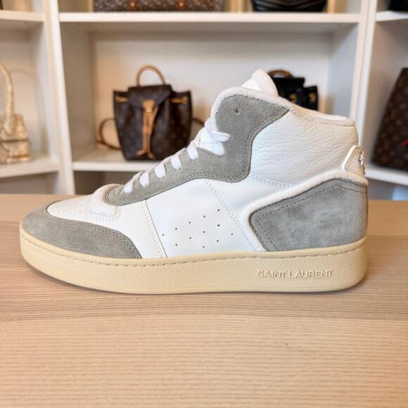 Saint Laurent SL 80 High Top Sneakers Size 42.5 EU / 9 US main image 13